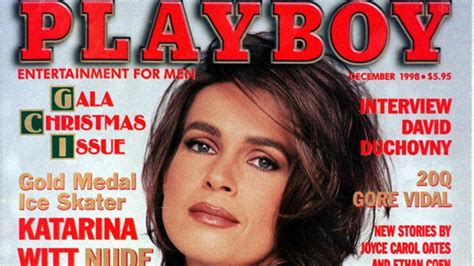 kati witt playboy|Katarina Witt: Playboy (US) 12/1998 & (DE) 12/2001